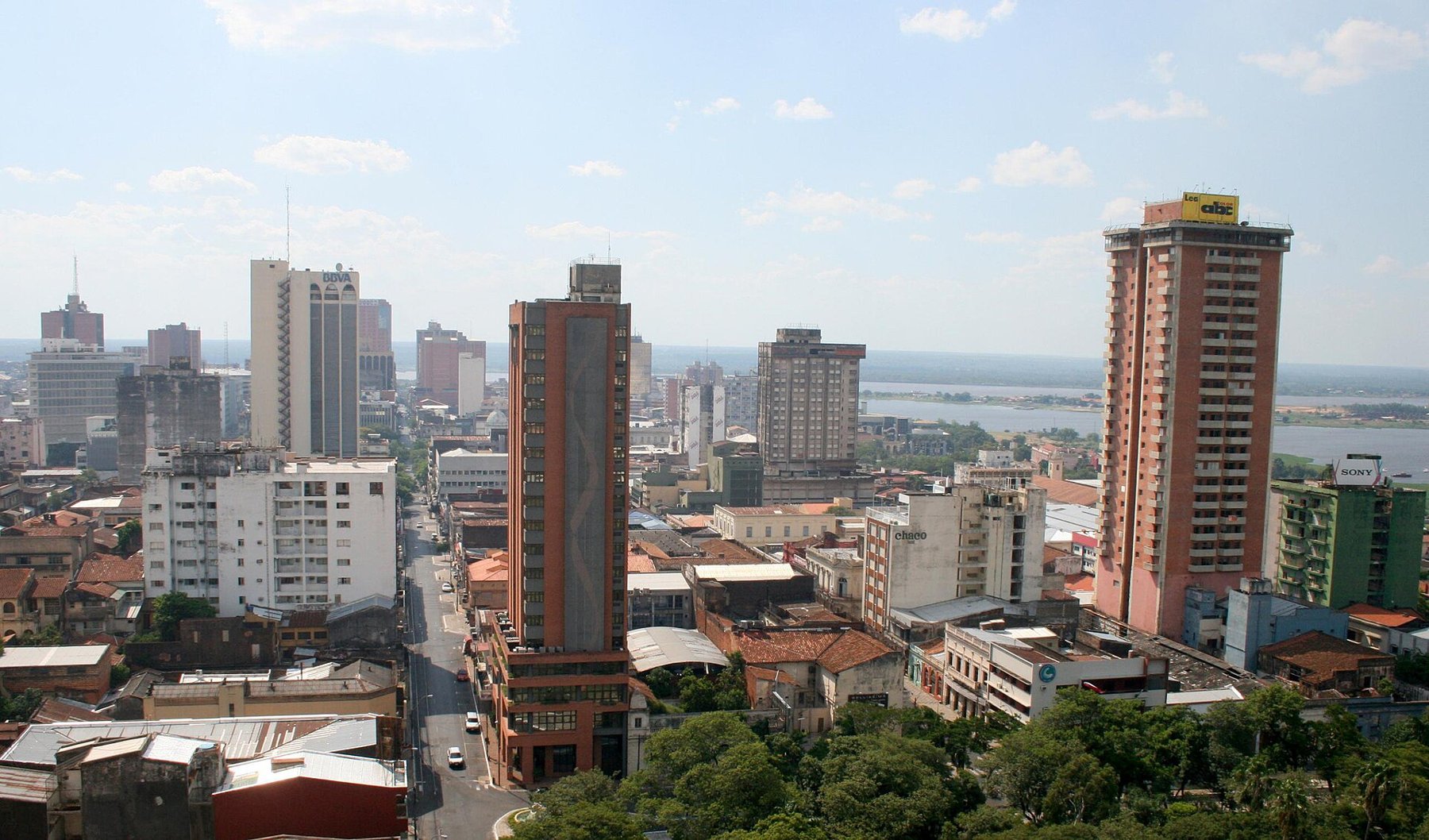 Panorámica del Centro Histórico de Asunción
